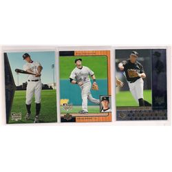 Lot of (3) 2007 Troy Tulowitzki Rookie Cards