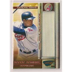 1999 Revolution Foul Pole Net-Fusions Manny Ramirez Insert Card