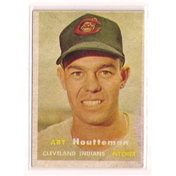 1957 Topps Art Houtteman Card #385