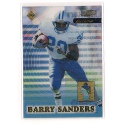 1999 Collector's Edge Supreme Markers Barry Sanders Insert Card-#/5000!