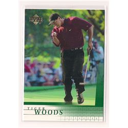 2001 Upper Deck Tiger Woods Rookie Card #1