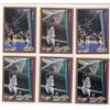 Image 1 : Lot of (6) 1992-93 Fleer Shaquille O'Neal Rookie Cards