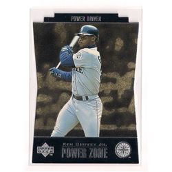 1998 Upper Deck Power Zone Ken Griffey Jr. Die-Cut Insert Card