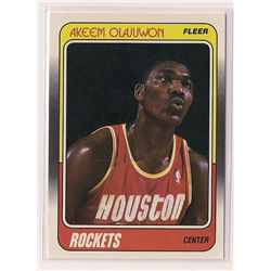 1988-89 Fleer Akeem Olajuwon Card #53