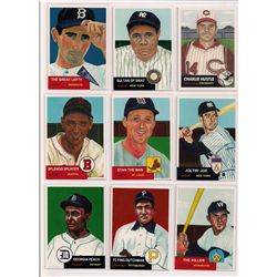 Lot of (9) 1995 JSW Baseball All-Star Cards