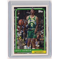 2005 Topps All-Time Fan Favorites Eddie Johnson Autographed Card