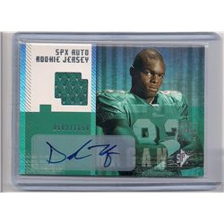2006 SPx Derek Hagan Autographed Rookie Jersey Rookie Card-#/1650!