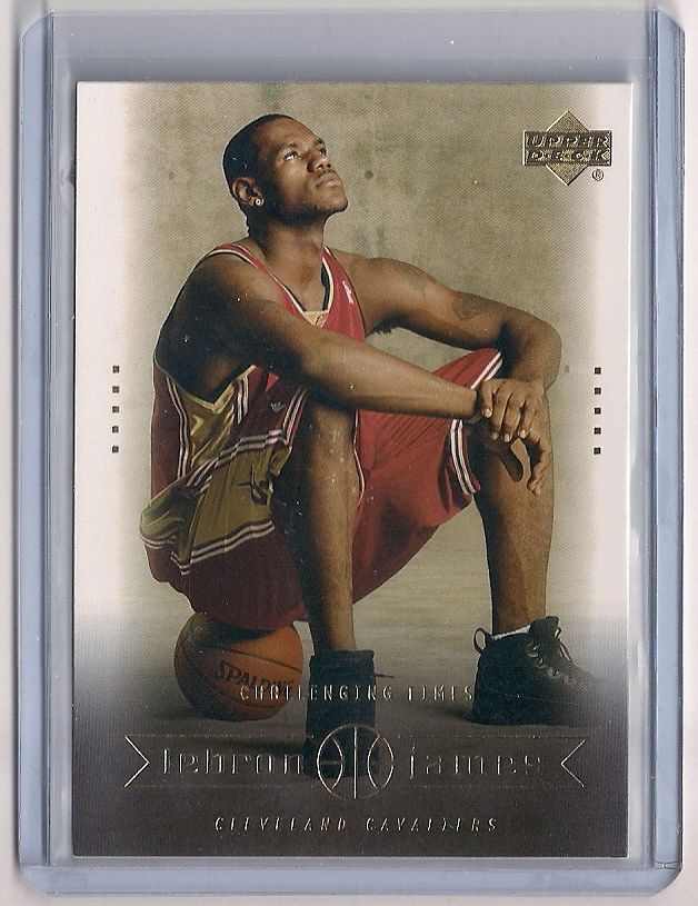 2003 Upper Deck Lebron James Rookie Year Card 26 From Lebron Boxed Set