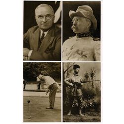 Lot of (8) Presidential-Themed Postcards from Leib Image Archives