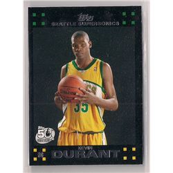 2007-08 Topps Kevin Durant Rookie Card #112