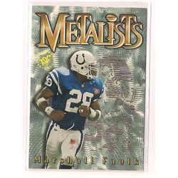 1995 Topps Stadium Club Metalists Marshall Faulk Insert Card