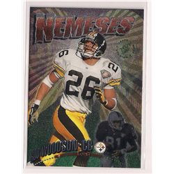1995 Topps Stadium Club Nemeses Rod Woodson/Tim Brown Insert Card