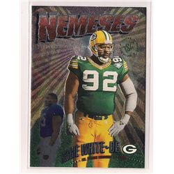 1995 Topps Stadium Club Nemeses Reggie White/Lomas Brown Insert Card