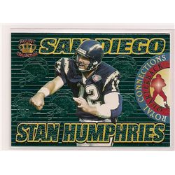 1995 Pacific Dynagon Royal Connections Stan Humphries Insert Card