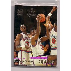 1993-94 Topps Stadium Club Super Team Division Winner New York Knicks Team Set