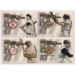 Lot of (4) 2001 Fleer Ultra Fall Classics Insert Cards