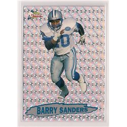1992 Pacific Prism Barry Sanders Card #7 of 10