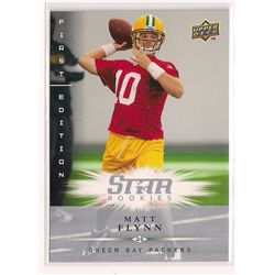 2008 Upper Deck First Edition Matt Flynn Rookie Card #180