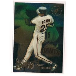 1995 Topps Stadium Club Crunch Time Barry Bonds Insert Card