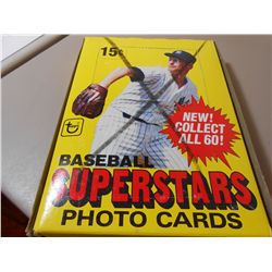 1980 Topps Super (48) Count Photo Card Box