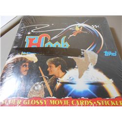 Factory Sealed 1991 Topps Hook Super Glossy Movie Cards Box