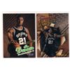 Image 1 : Lot of (2) Tim Duncan Rookie Cards