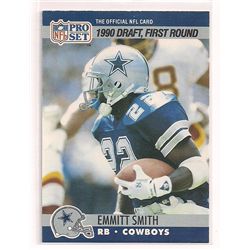 1990 Pro Set Emmitt Smith Rookie Card #685