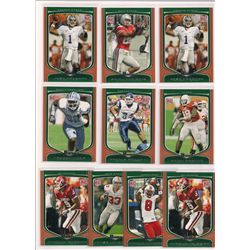 Lot of (10) 2009 Bowman Orange Parallel Rookie Cards