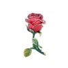 Image 1 : Delicate Faberge Inspired Red Rose Jewelry Box