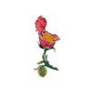 Image 4 : Delicate Faberge Inspired Red Rose Jewelry Box
