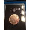 Image 1 : 1884 CARSON CITY MORGAN DOLLAR, BU IN GSA HOLDER