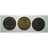 Image 2 : INDIAN ONE CENT LOT: 11885 GOOD, 1885 XF+, 1905 CH BU R+B