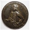 Image 1 : Rare & Beautiful Admiral Vernon Medal Circa 1732 Choice AU Betts struck in brass