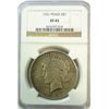 Image 1 : 1921 Peace $  NGC  45