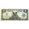 Image 1 : 1899    $1 silver certificate  Black Eagle  CU+