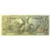 Image 1 : 1896 Educational  $5 silver certificate  F/VF