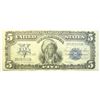 Image 1 : 1899  $5 silver certificate  VF