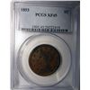 Image 1 : 1853 LARGE ONE CENT PCGS XF-45