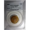 Image 1 : 1864 TWO CENT PIECE PCGS MS64, RED, WHAT'S IT TAKE TO BE 65? SUPER!
