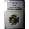Image 1 : 1949-D WASHINGTON QUARTER NGC MS64 LOOKS 65 FOR SURE!