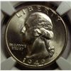Image 2 : 1949-D WASHINGTON QUARTER NGC MS64 LOOKS 65 FOR SURE!