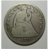 Image 1 : 1871 Seated  $  VG