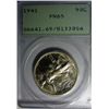 Image 1 : 1941 WALKING LIBERTY HALF DOLLAR PCGS PROOF 65 RATTLER HOLDER