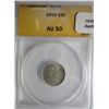 Image 1 : 1910 Barber dime  ANACS 50