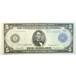 1914  $5 FRN  AU