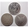 Image 2 : 3  1890CC Morgan $   an XF polished-VF  marks on face