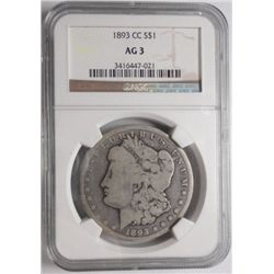 1893CC    Morgan $   NGC03