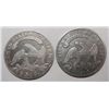 Image 2 : 2 Bust Half, 1833 VF/XF (cleaned), 1835 XF details (lt scrs)