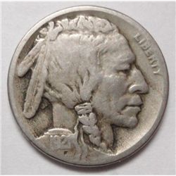 Key Date 1921S Buff Nickel, Nice Fine 12, No problems, tough grade