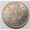 Image 1 : 1897 V Nickel Tough in MS Choice BU 64 Well struck with golden tone